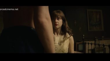 Girl in yellow dress forced in basement