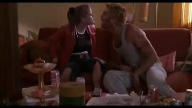 Perverted stepdad on teen daughter