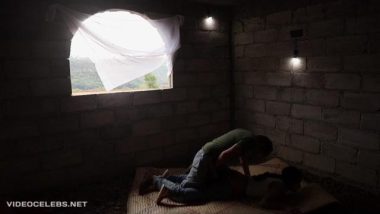 Latina raped in castle