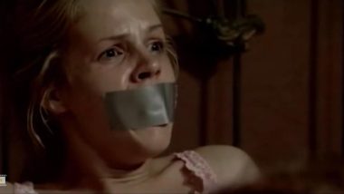Bound Blonde Raped