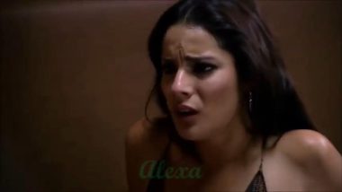 Hot brunette has flashbacks of her rape