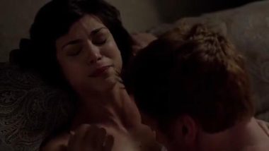 Roughed sex becomes painful