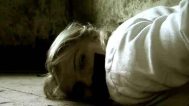 Prisoner blonde woman raped