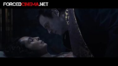 Pervert priest rapes the sleeping girl